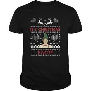 Dwight Schrute Its Christmas Fact Tee Shirt